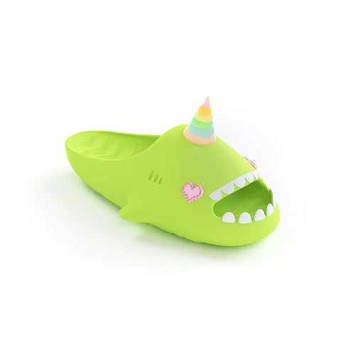 Sharkicks Pro - Unicornio, Ojos de Corazón Pixelados